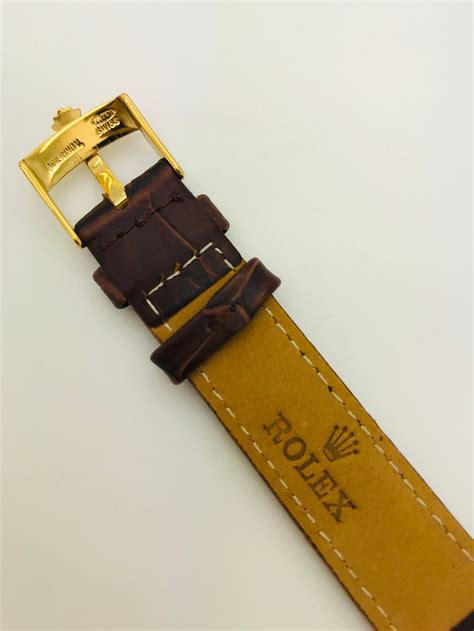 rolex on a leather strap|rolex leather strap replacement.